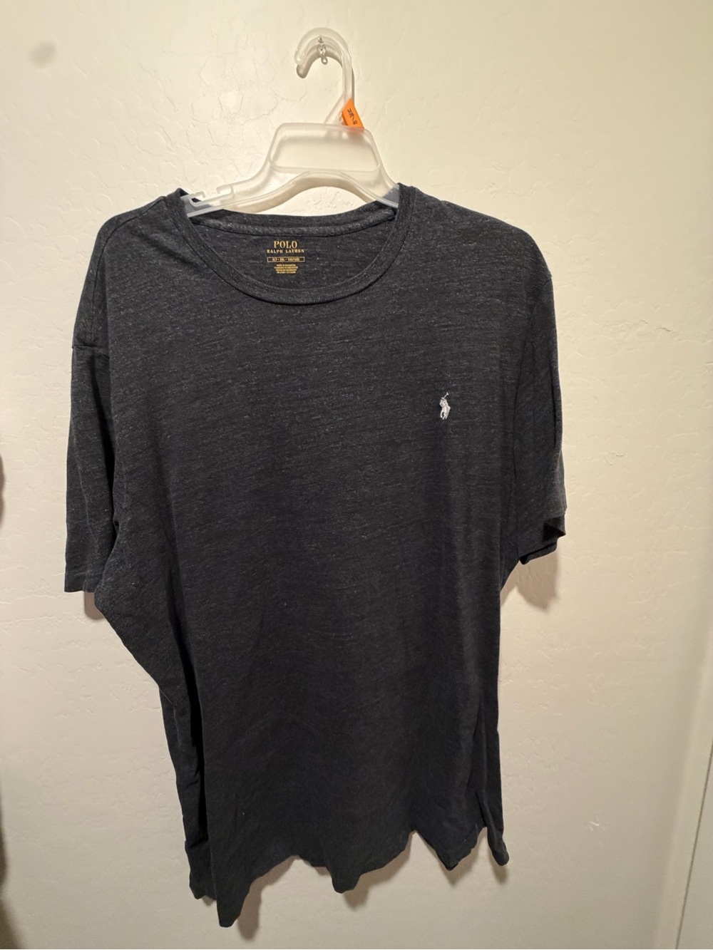 Polo by Ralph Lauren Short Sleeve Crew Tee - Charcoal Heather